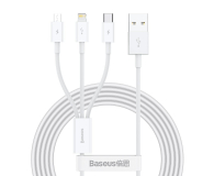 Baseus Kabel USB 3w1 Superior Series 1.2m - 1266443 - zdjęcie 1